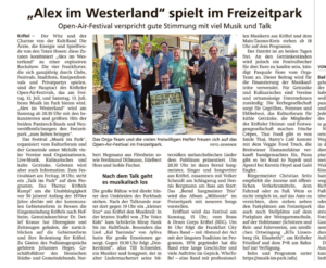 Artikel aus dem Höchster Kreisblatt vom 11. Juli 2024